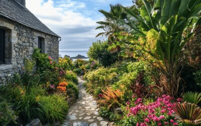 Exotisme végétal en Bretagne : les meilleures variétés non invasives pour votre jardin